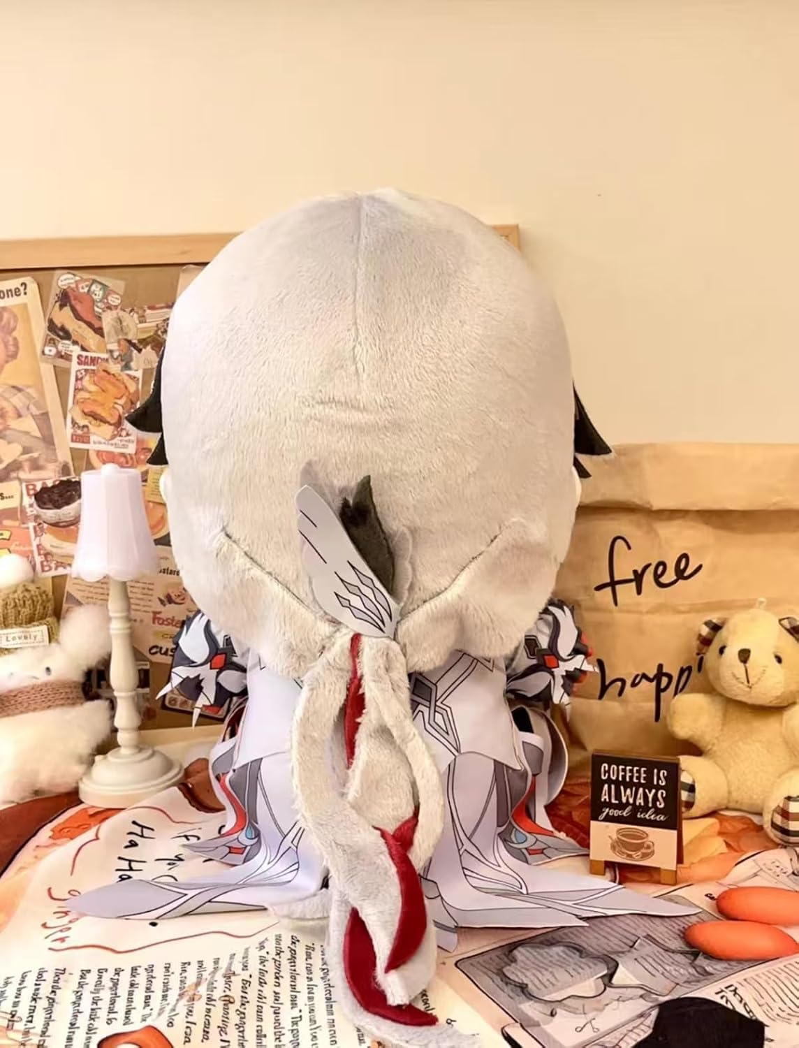 Amazon.co.jp: 原神 アルレッキーノ グッズ ぬいぐるみ 抱き枕 着せ